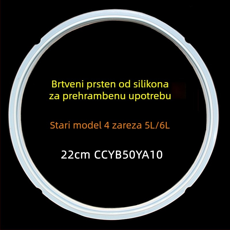 Gumeni brtvni prsten za električno tlak kuhalo 5L/6L – brtvilo poklopca, prehrambena klasa