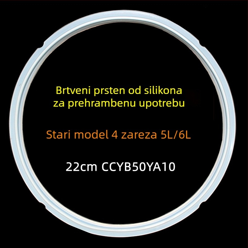 Gumeni brtvni prsten za električno tlak kuhalo 5L/6L – brtvilo poklopca, prehrambena klasa