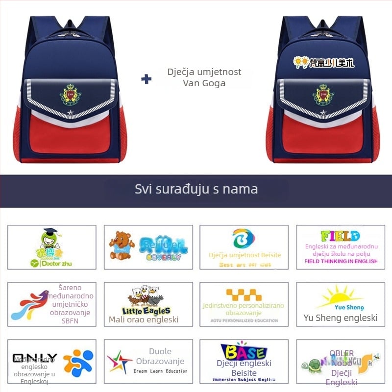 Ruksak u britskom stilu od Oxford materijala, unisex, kapacitet ispod 20 L, s ispisanim logom i mogućnošću prilagođavanja