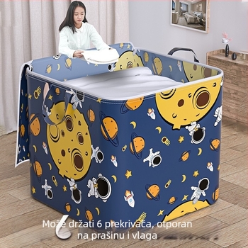 Torba za pohranu odjeće — kubičnog oblika, netkane tkanine, višestruki organizator za donje rublje i ćebade