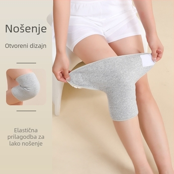 Dongsu HX618-02 Zimska zaštita koljena za planinarenje — poliester, zaštita listova, univerzalno, unisex