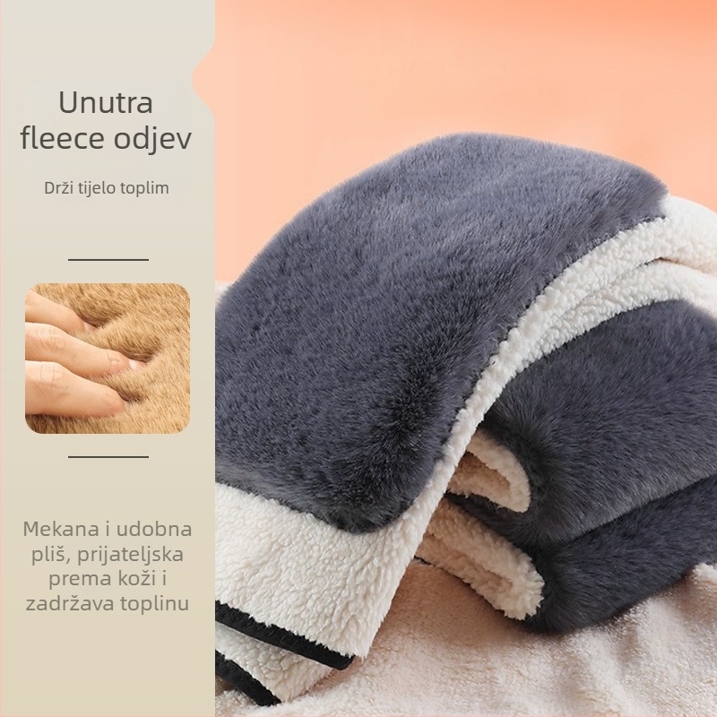 Dongsu HX618-02 Zimska zaštita koljena za planinarenje — poliester, zaštita listova, univerzalno, unisex
