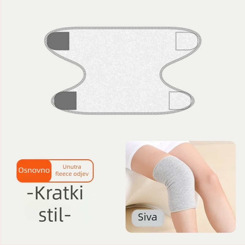 Dongsu HX618-02 Zimska zaštita koljena za planinarenje — poliester, zaštita listova, univerzalno, unisex