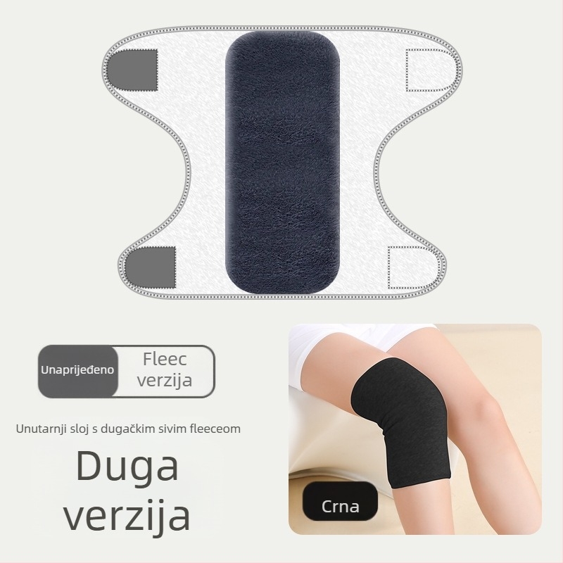 Dongsu HX618-02 Zimska zaštita koljena za planinarenje — poliester, zaštita listova, univerzalno, unisex