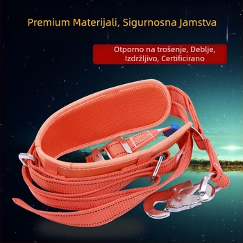 Jingte Sigurnosni Pojas za Električare – Rad U Visini i Penjanje Po Drveću – Protupada, Otporan Na Habanje, Nacionalni Standard