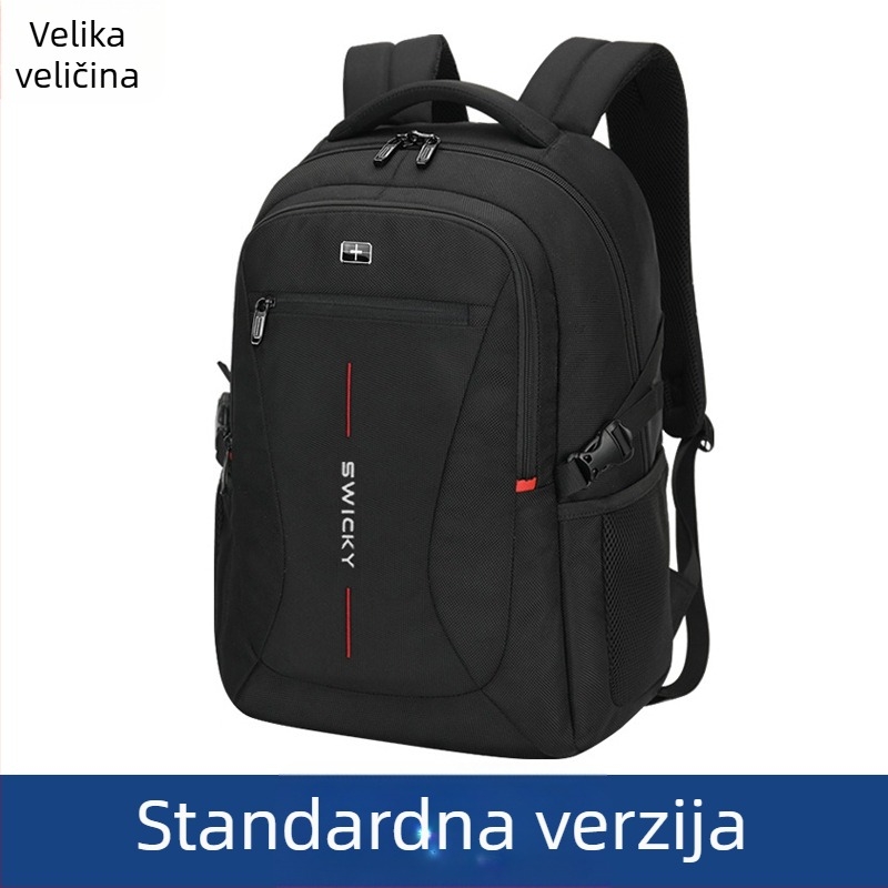 SWICKY 88042 Unisex poslovni ruksak – Kapacitet 36-55 L, Poliester, Vodootporan, Protiv krađe, Pogodan za 16-inčni laptop