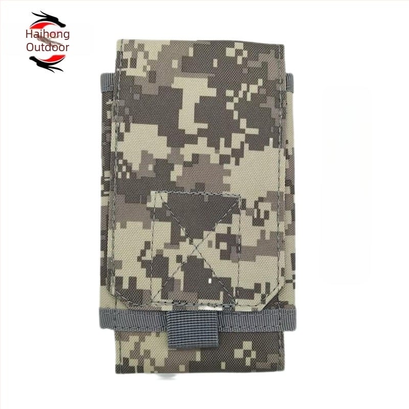 Vanjska taktička torbica za telefon s MOLLE sustavom – otporna na habanje, unisex, Oxford platno, za aktivnosti na otvorenom