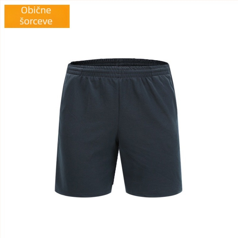 Unisex set za trening – kratke majice s kratkim rukavima i šorcevi, brzo sušeći sintetički materijal, za ljeto, proljeće i jesen