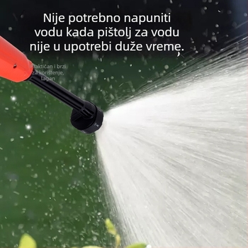 Shenxin Bežični pištolj za pranje auta visokog tlaka, punjiva litijska baterija, prijenosni kućni alat za čišćenje, za pranje auta i čišćenje