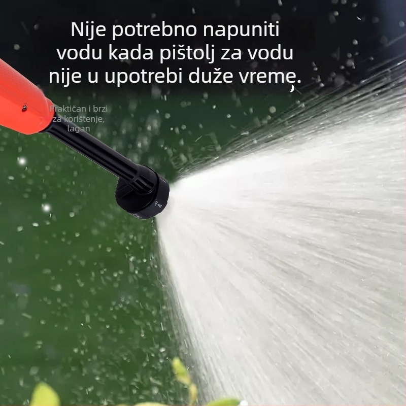Shenxin Bežični pištolj za pranje auta visokog tlaka, punjiva litijska baterija, prijenosni kućni alat za čišćenje, za pranje auta i čišćenje