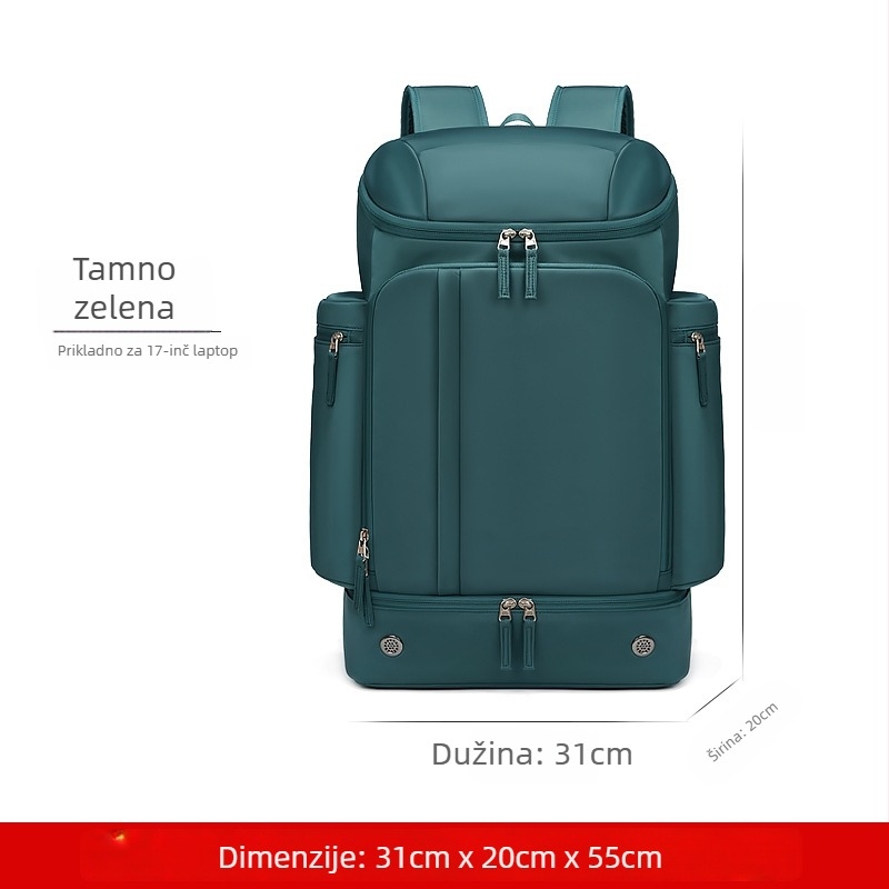 Outwalk Outdoor ruksak za kampiranje s geometrijskim uzorkom, Oxford tkanina, muški vojni stil za planinarenje, šifra 7716-1, prozračan i vodootporan