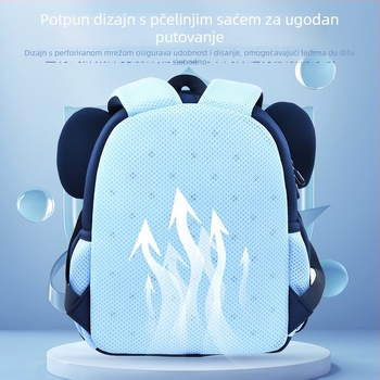 Torba za vrtić s karikaturnim uzorkom — Materijal: diving cloth; Uzorak: cartoon; Prozračna, Vodootporna, Otporna na habanje