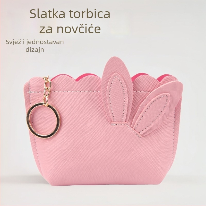 Novčanik za kovanice od PU kože, model 9009, uzorak 51709658, svjež i sladak stil, za žene