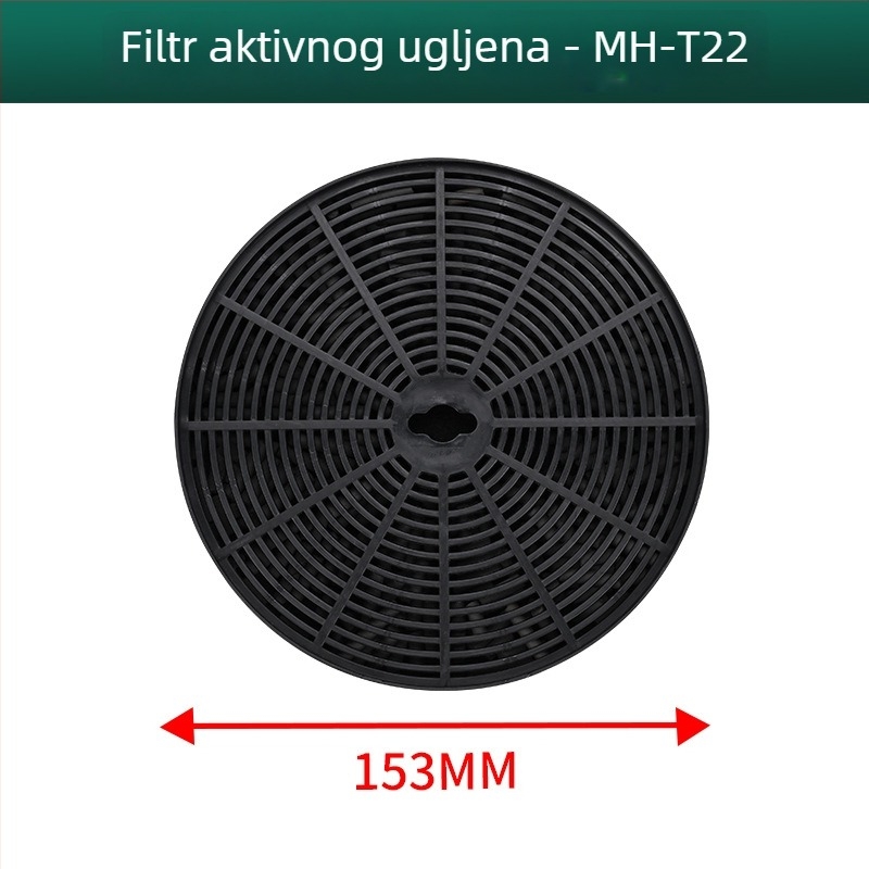 Manhe Filter aktivnog ugljika za kuhinjsku napa, unutarnja cirkulacija pročišćavanja, površinska montaža, model Activated carbon