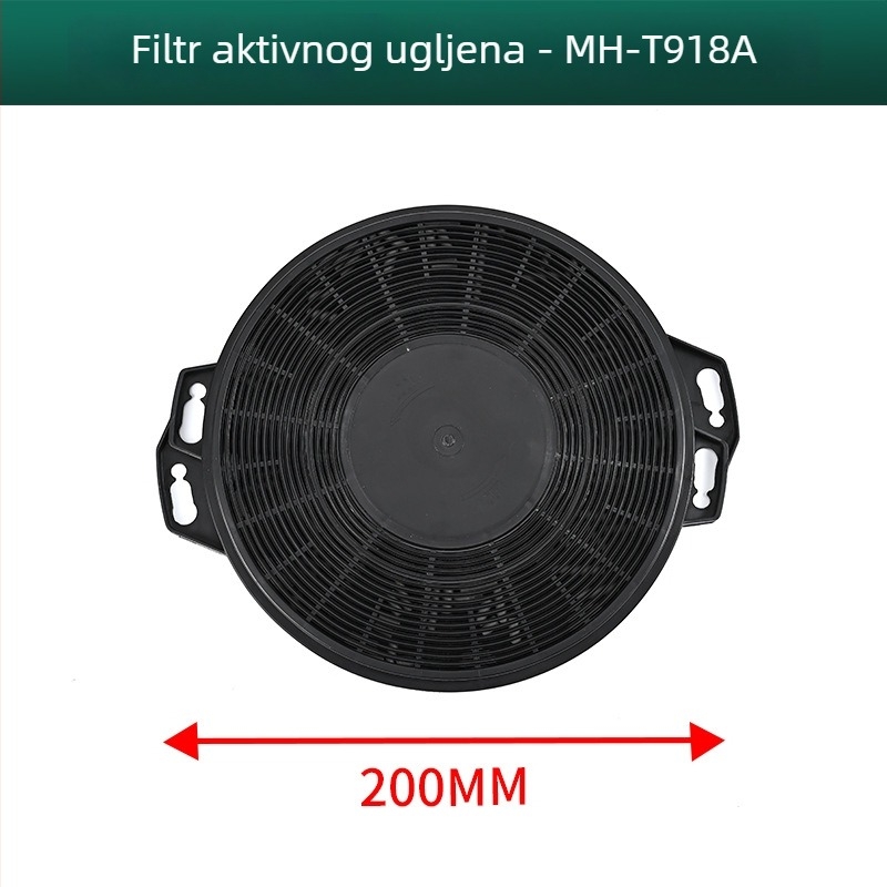 Manhe Filter aktivnog ugljika za kuhinjsku napa, unutarnja cirkulacija pročišćavanja, površinska montaža, model Activated carbon