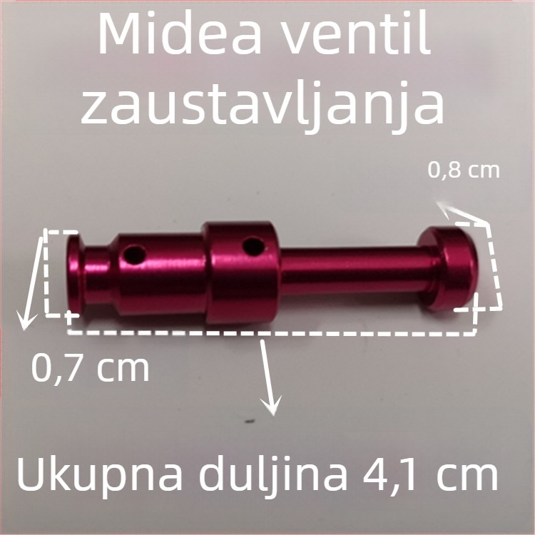 Dodaci za električni lonac za tlak – Stop valve, model Stop valve, funkcija zaustavlja otvaranje, ugradni način korištenja