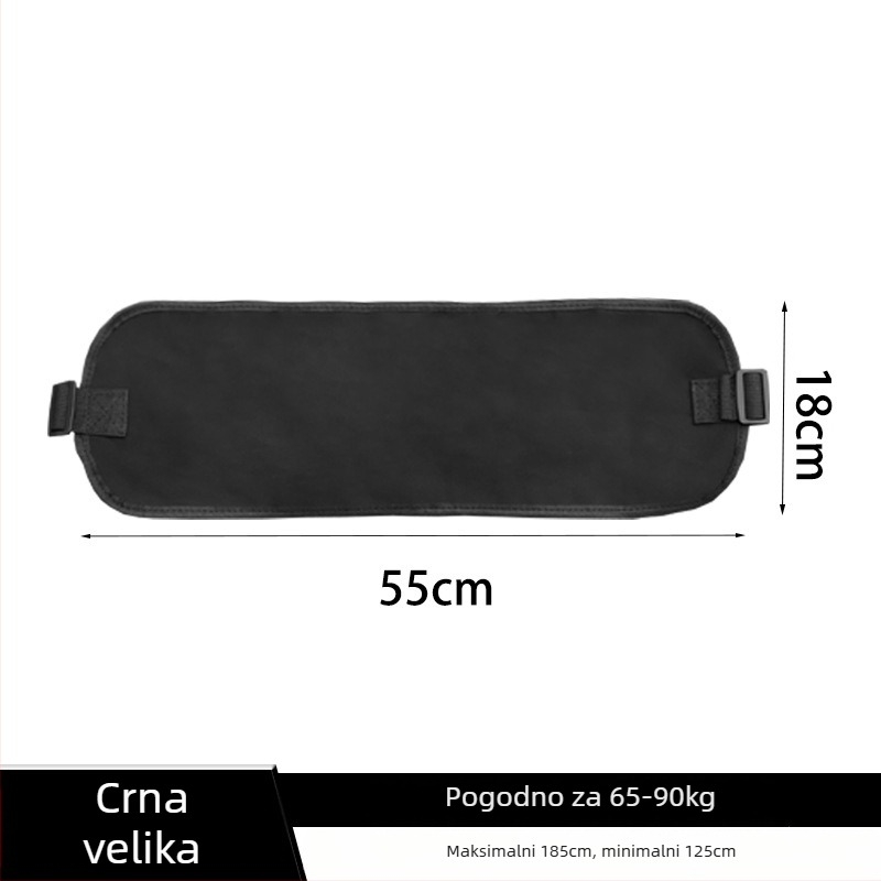 Kaixiu sigurnosni pojas za kolica – poliesterni pojas i poliester sigurnosno uže, duljina 55 cm