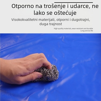 Otporna vodootporna pregača za preradu mesa i plodova mora, materijal: goveđa tetiva, 800 g, otporna na kiseline i lužine