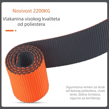 Gorm sigurnosni pojas – Nacionalni standard, pojas za struk s sigurnosnim užetom, model GD3677