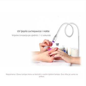 Držač UV lampe, 009 serija, podesiva veličina točke, za trepavice i gel za nokte, aluminijsko kućište, JLONLI marka, 5V, 1A