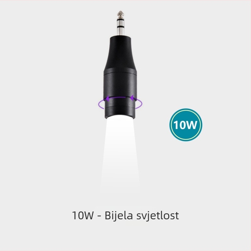 Držač UV lampe, 009 serija, podesiva veličina točke, za trepavice i gel za nokte, aluminijsko kućište, JLONLI marka, 5V, 1A