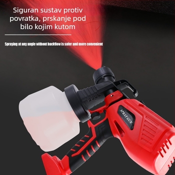 Električni pištolj za prskanje za kućnu upotrebu - punjiva litijska baterija, 220V, univerzalna primjena, marka Brother si