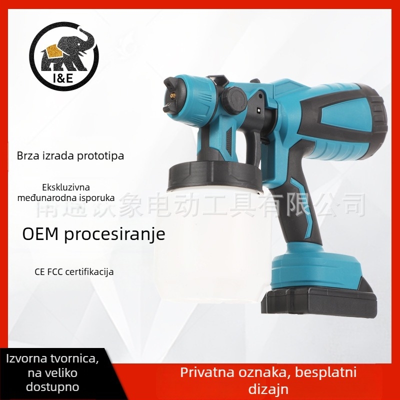 Bežični litij-ionski električni pištolj za prskanje — 21V