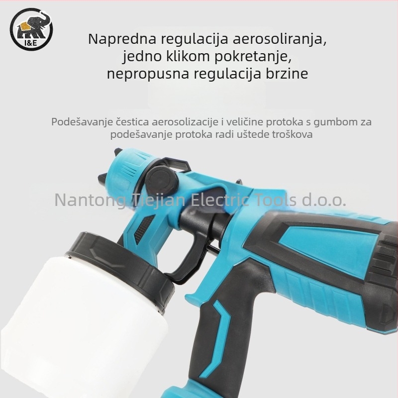 Bežični litij-ionski električni pištolj za prskanje — 21V