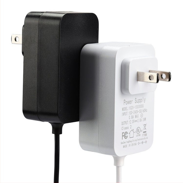 12V napajanje za monitore i LED trake – serija GANGQI, 12V1A–12V10A, 100 g, UL/KC/CE certificirano
