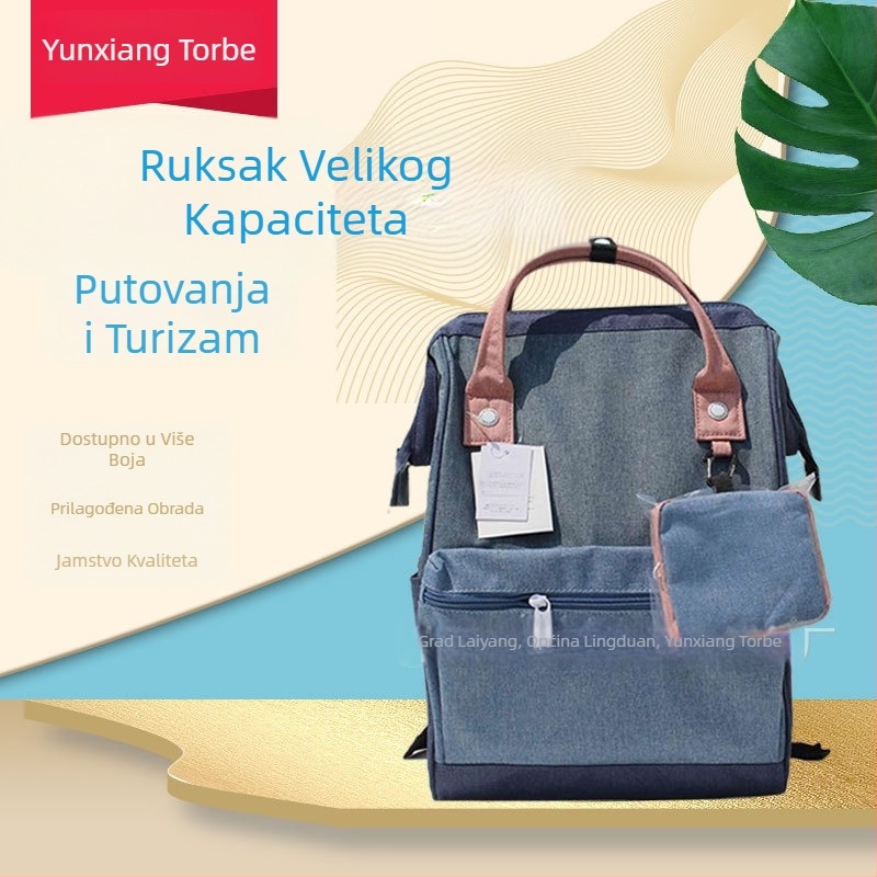 Torba za prijenosno računalo s ergonomskim stražnjim panelom, zaštita od krađe, prozračna i vodootporna, kapacitet 56–75 L, unisex za putovanja