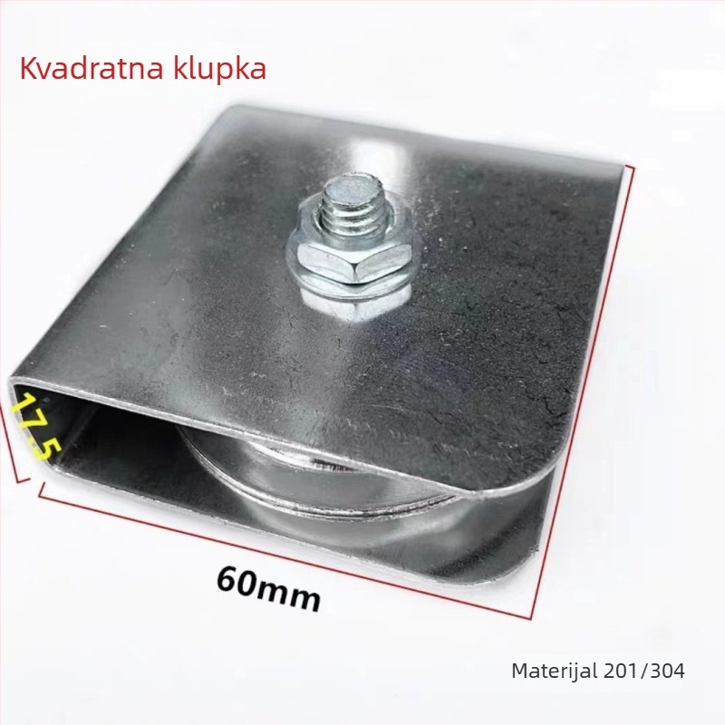 Kladka za zastavu, 304 inox, Chaoshengye, model 201