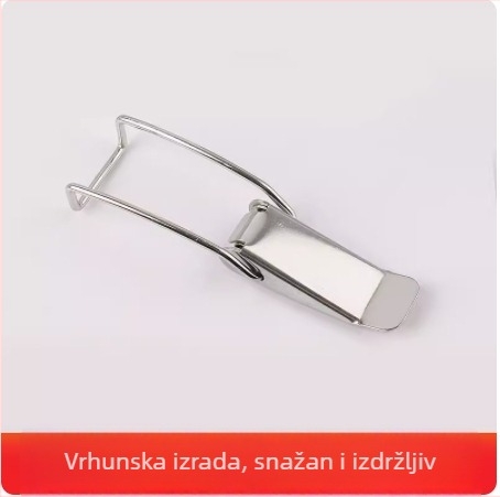 Flat Mouth Lock za flight case – nehrđajući čelična opružna kopča | modeli M111–M115 | Marka Magnesium Xun