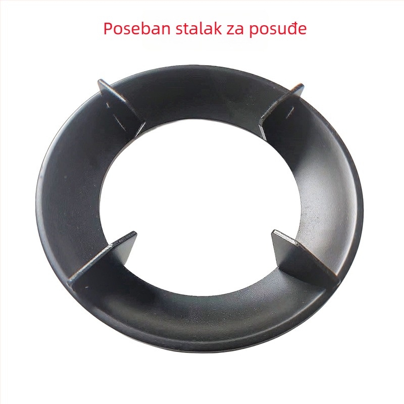 Držač za lonce za plinski štednjak - protuklizna mreža, dodatak za držanje lonaca, model: Gas stove pot holder