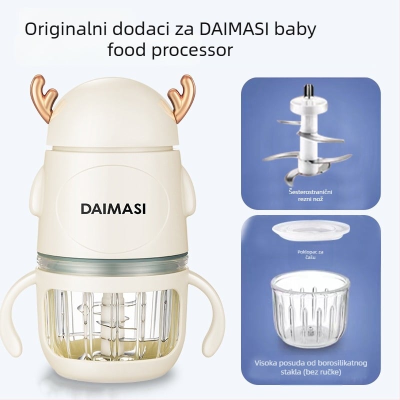 Demass JP-001 Aksesoari za mesomlaca, set dodataka za sojino mlijeko / miješanje / mljevenje, šifra proizvoda Mj-jx11, snaga ≤1000W, 3C certifikat 2023010713578817