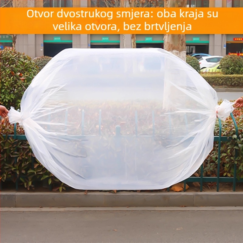 Ton bag s unutarnjom folijom, nosivost 1000 kg, PE materijal, dvostruki sloj vodootpornosti i zaštite od vlage, za skladištenje cementa, otisak logotipa