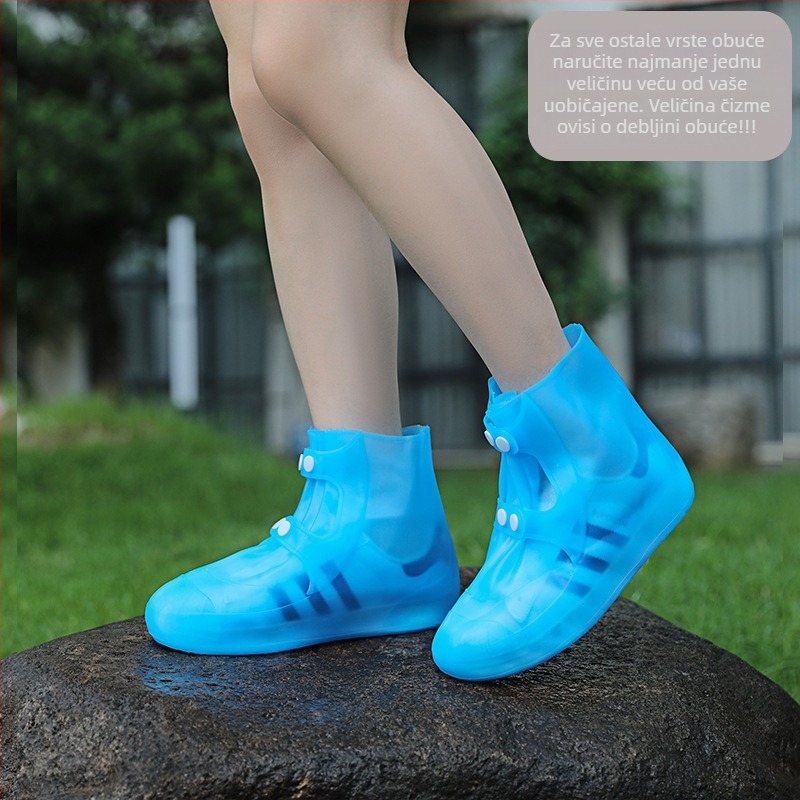Pokriće za cipele za kišu za muškarce, vodootporni, protuklizni, PVC