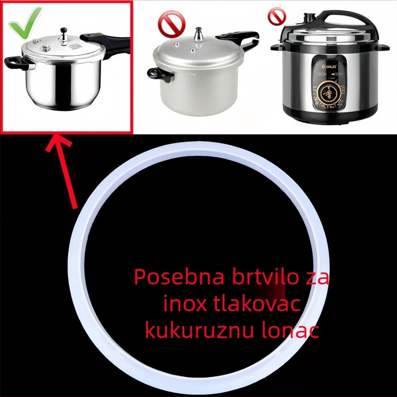 Zaptivni prsten za lonac pod pritiskom – univerzalna prilagodba, za električno kuhalo, direktna ugradnja