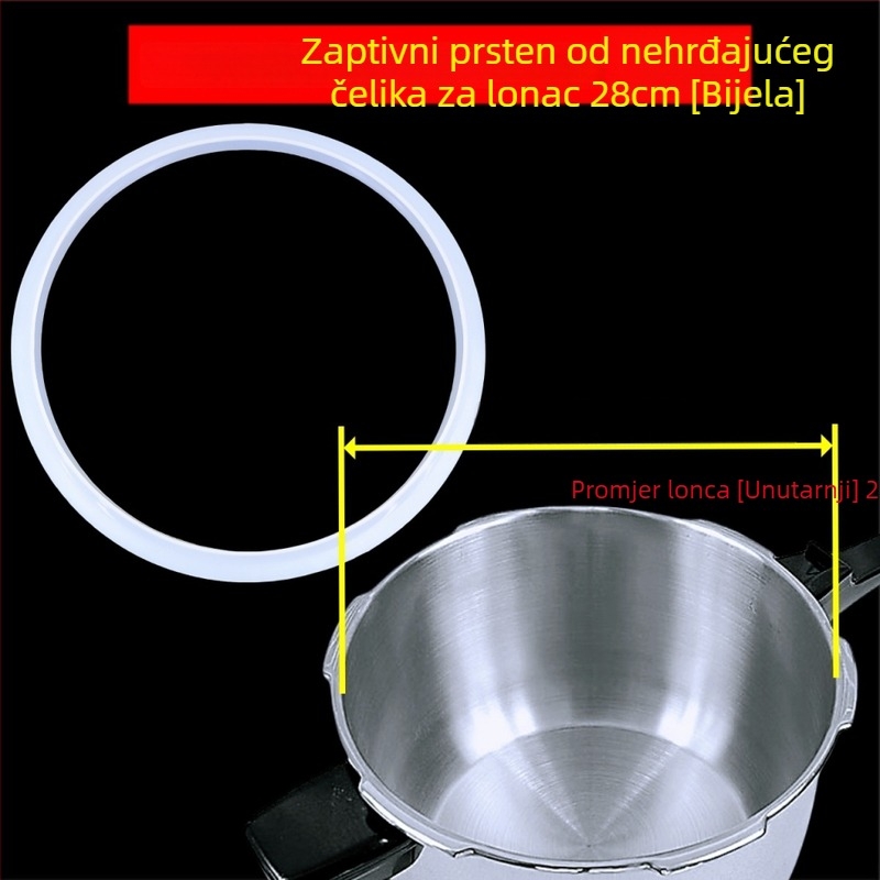 Zaptivni prsten za lonac pod pritiskom – univerzalna prilagodba, za električno kuhalo, direktna ugradnja