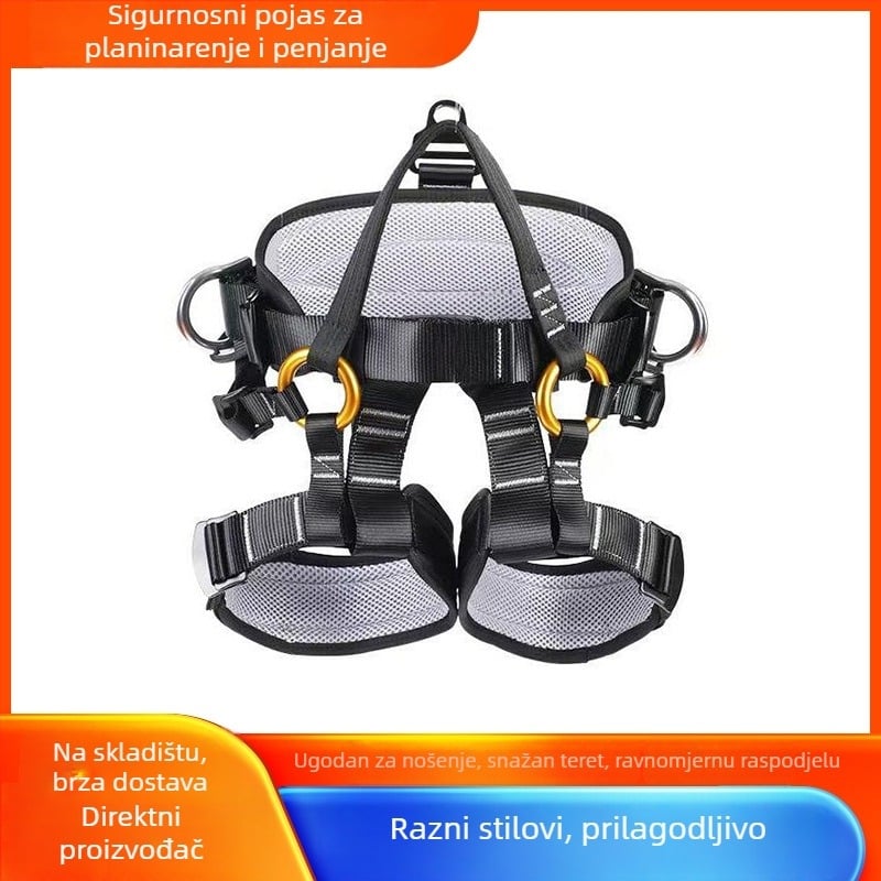 Bodari sigurnosni pojas za alpinizam i penjanje – polutijelo sigurnosni pojas za spašavanje i gradnju