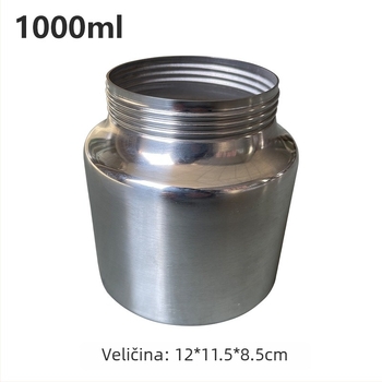 Bežični pištolj za prskanje s litijskom baterijom, podijeljeni dizajn, tijelo od aluminijske legure/plastike, za bojanje i stolarske radove