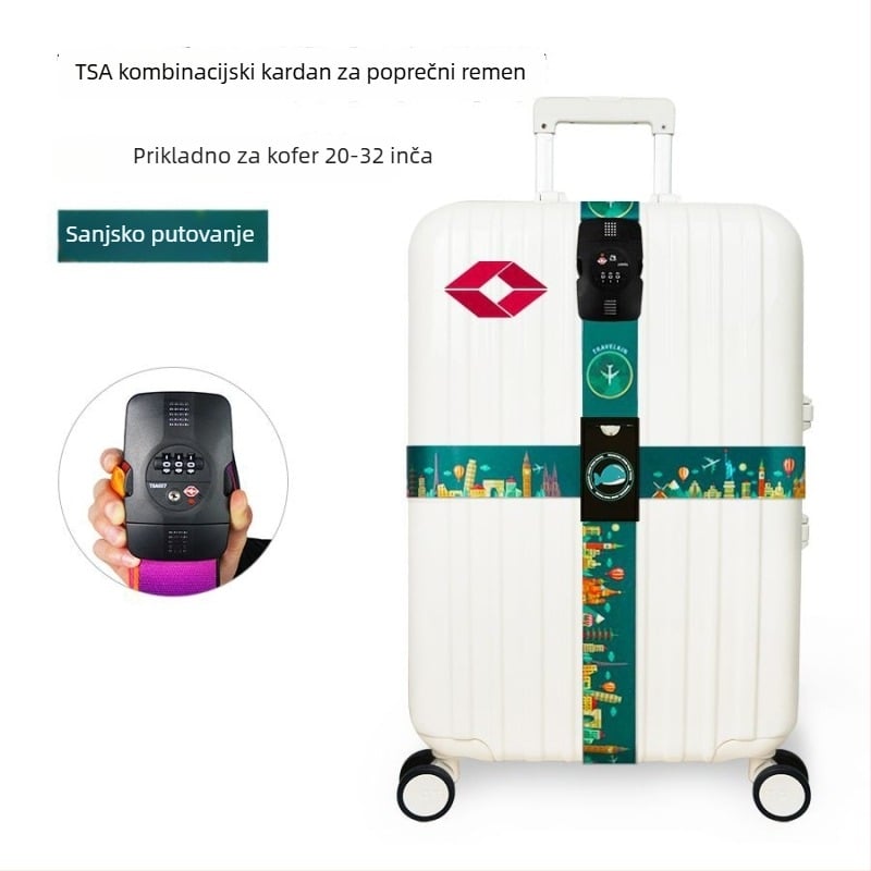 Unique PU remen za prtljagu — remen za prtljagu/rameni pojas