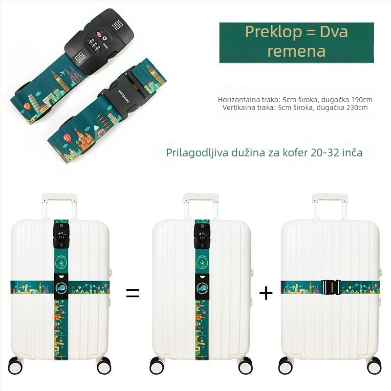 Unique PU remen za prtljagu — remen za prtljagu/rameni pojas