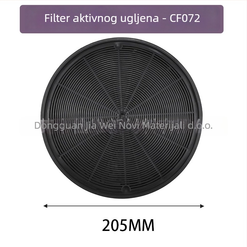 Filter aktivnog ugljika za kuhinjsku napa – ugrađeni način instalacije, tip proizvoda: element filtera za ulje, model Activated carbon filter, težina 80–175 g, izlazak na tržište 2025