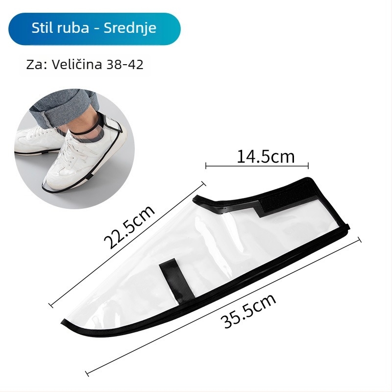 Navlake za obuće za frizere i frizerke - vodootporne, prozirne, debele i otporne na habanje