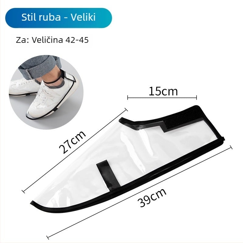 Navlake za obuće za frizere i frizerke - vodootporne, prozirne, debele i otporne na habanje