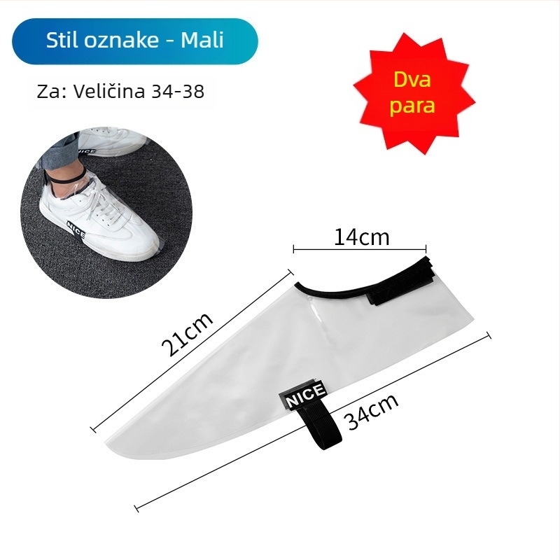 Navlake za obuće za frizere i frizerke - vodootporne, prozirne, debele i otporne na habanje