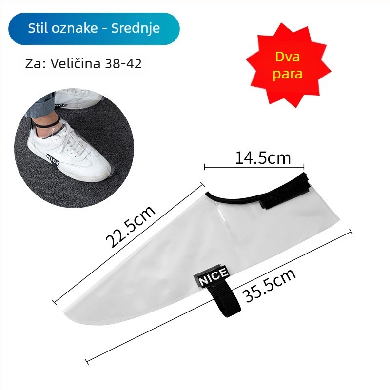 Navlake za obuće za frizere i frizerke - vodootporne, prozirne, debele i otporne na habanje