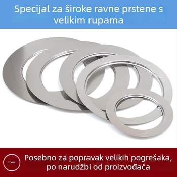 Junyao JDGQ nehrđajući čelik prsten ravne površine za elektromagnetne ploče — dodatak za lonac