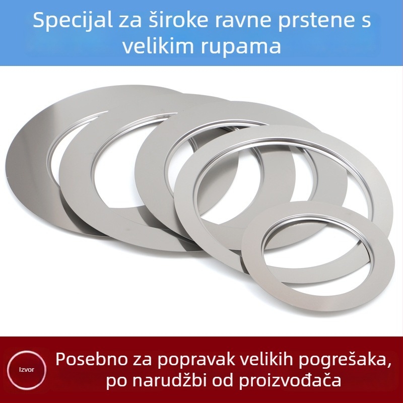 Junyao JDGQ nehrđajući čelik prsten ravne površine za elektromagnetne ploče — dodatak za lonac
