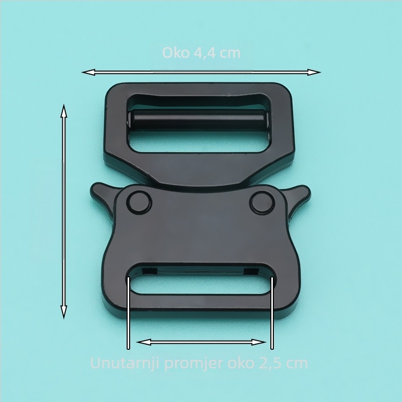 Kuka za remen za torbe: Cobra kopča od cinkovog legura, ulični stil, proljeće 2025